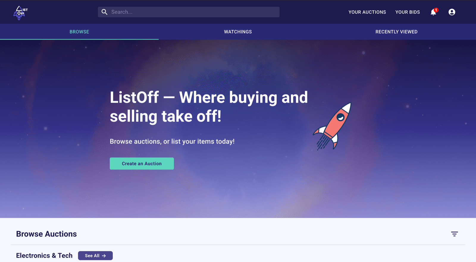 ListOff screenshot