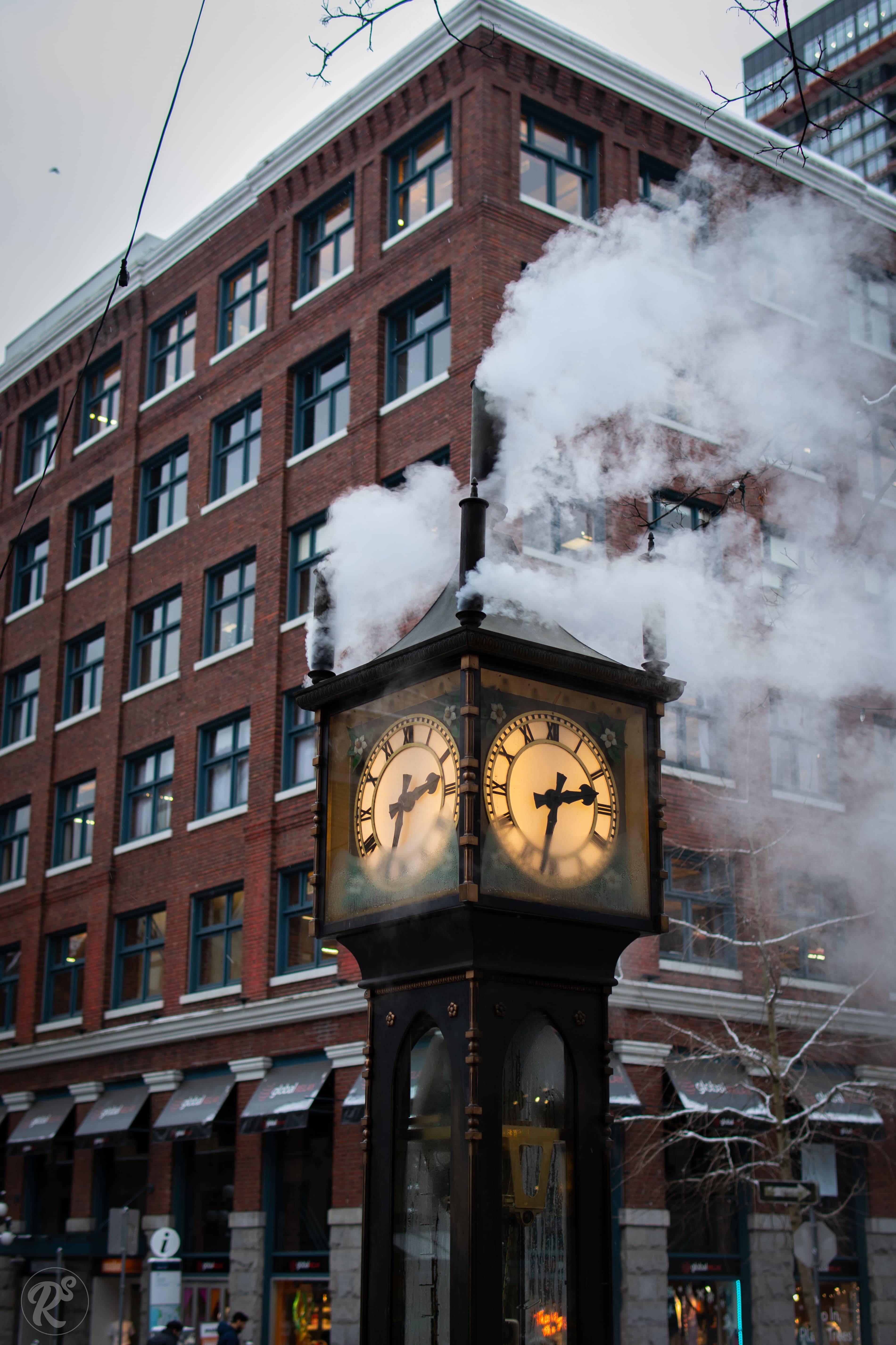 Gastown Clock - Gastown, Vancouver