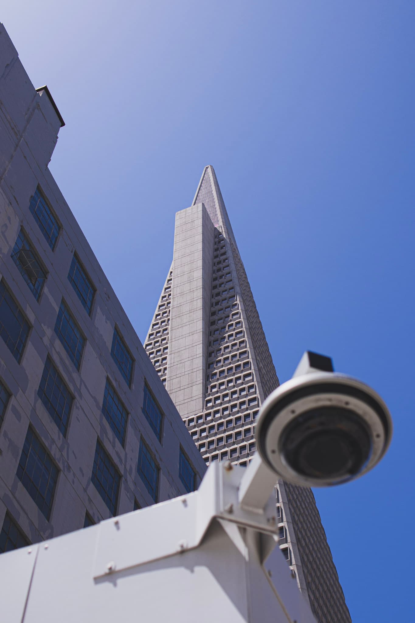 A picture of the Transamerica Pyramid in SF